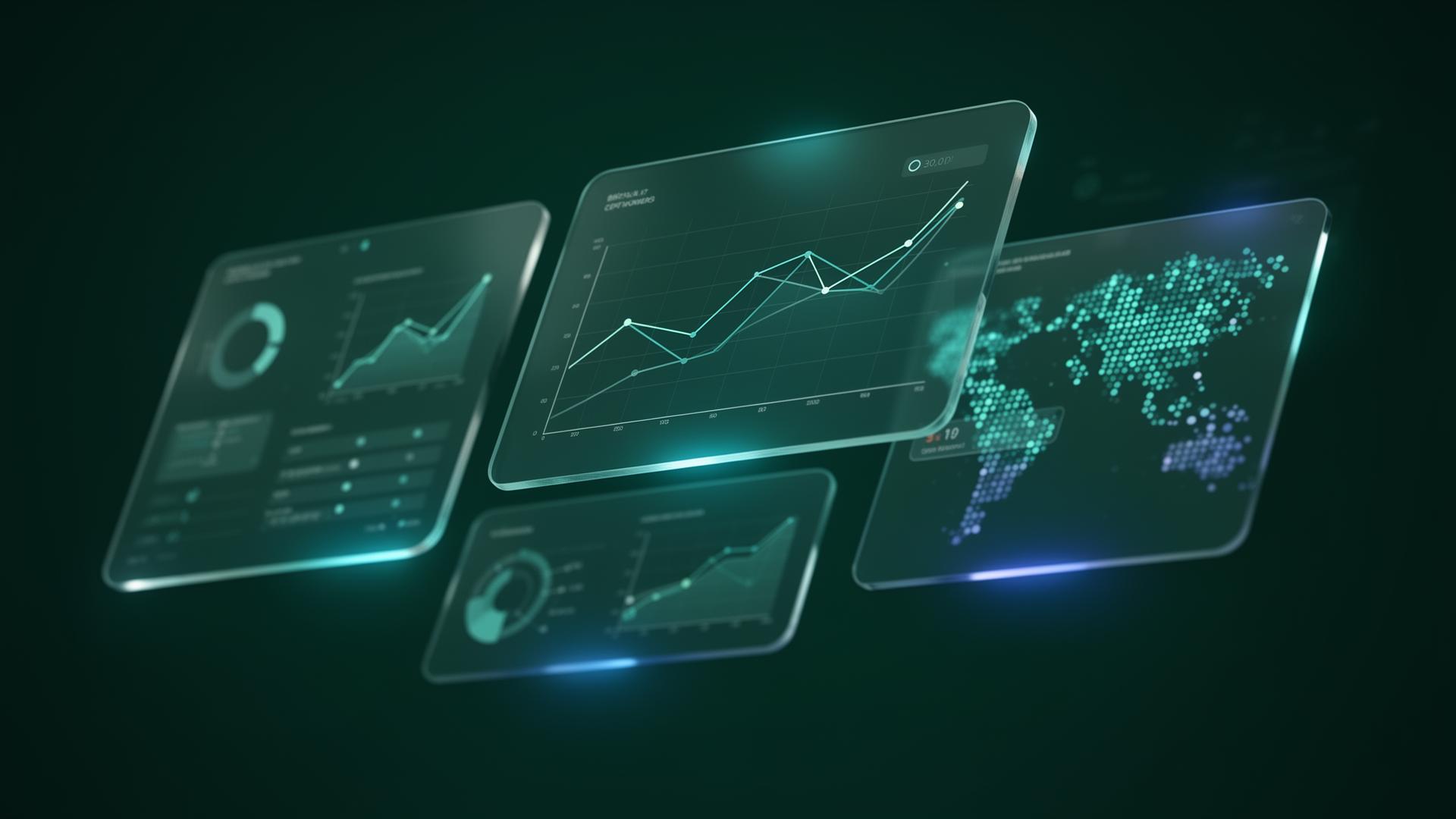 Visualização de dashboards operacionais